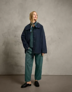 Oska Damen-Stoffhose Grün New