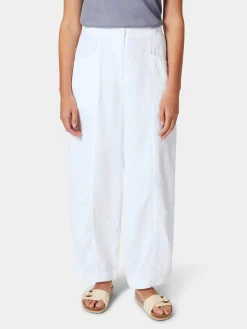 Oska Damen-Stoffhose Weiß Hot