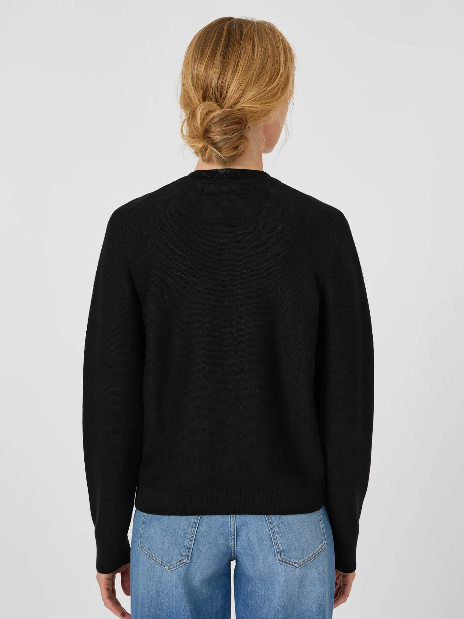 Armedangels Damen-Strickcardigan Baumwolle Schwarz Online