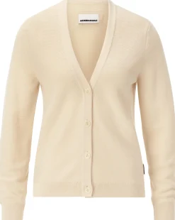 Armedangels Damen-Strickcardigan Baumwolle Creme Clearance