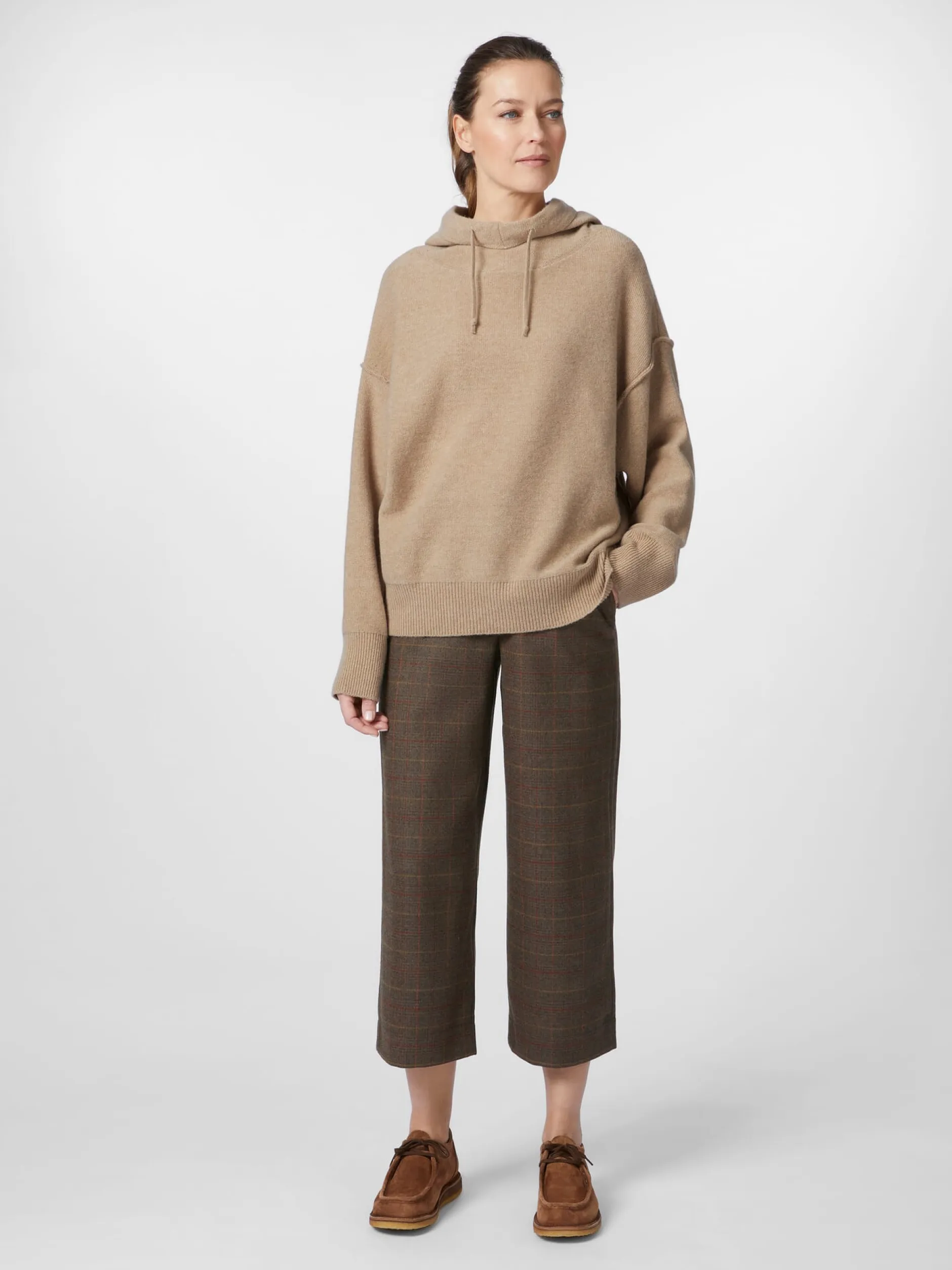 LANIUS Damen-Strickhoodie Clearance