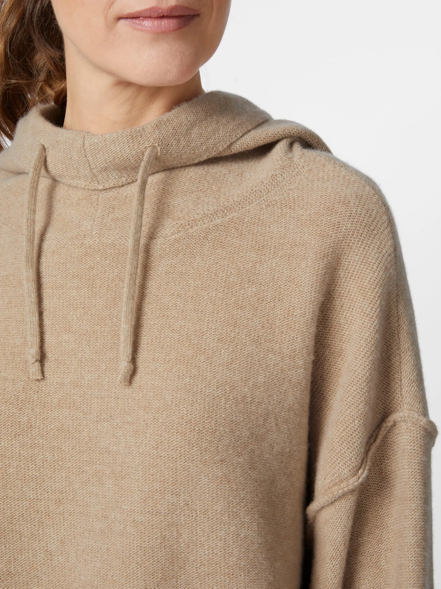 LANIUS Damen-Strickhoodie Clearance