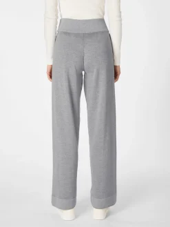 Seldom Damen-Strickhose Hellgrau