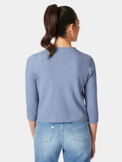 Rifò Damen-Strickjacke Hellblau Online