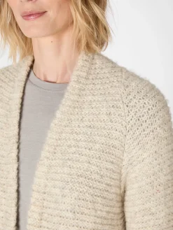 Alma ＆ Lovis Damen-Strickjacke lang