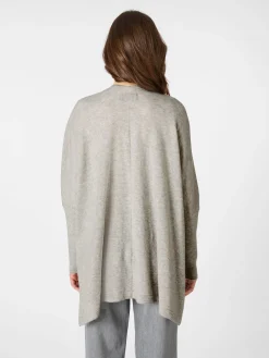 Seldom Damen-Strickjacke Merinowolle Hellgrau Sale