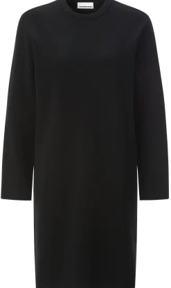 Armedangels Damen-Strickkleid Schwarz