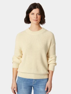 Armedangels Damen-Strickpullover Naturweiß New