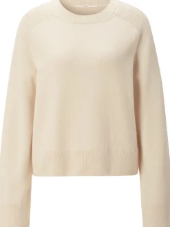 LANIUS Damen-Strickpullover Naturweiß Sale