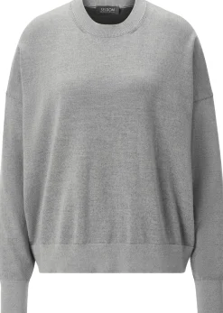 Seldom Damen-Strickpullover Hellgrau Clearance