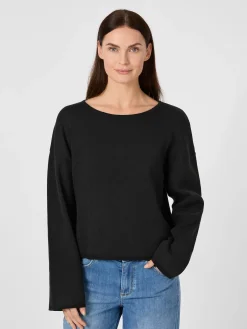 Jan ’n June Damen-Strickpullover Baumwolle Schwarz Sale
