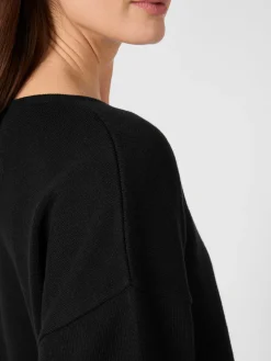 Jan ’n June Damen-Strickpullover Baumwolle Schwarz Sale