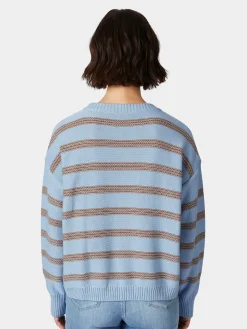 LANIUS Damen-Strickpullover gestreift Discount