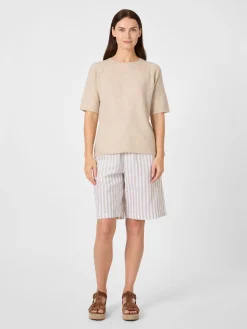 CARE BY ME Damen-Strickshirt Kaschmir Natur Sale