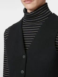Armedangels Damen-Strickweste Schwarz Clearance