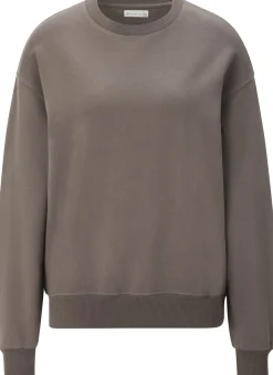 Merz b. Schwanen Damen-Sweatshirt Taupe Outlet