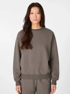 Merz b. Schwanen Damen-Sweatshirt Taupe Outlet