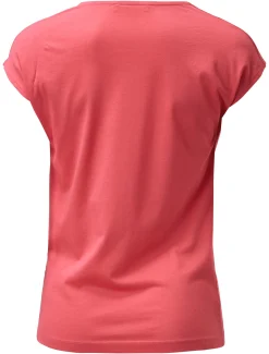 Alma ＆ Lovis Damen-T-Shirt Cascade Koralle Best