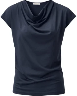 Alma ＆ Lovis Damen-T-Shirt Cascade Dunkelblau Clearance