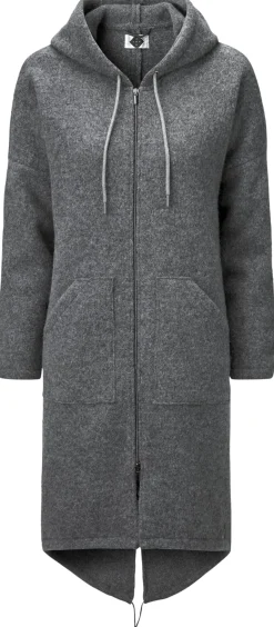 Stapf Damen-Walkmantel Mittelgrau Outlet