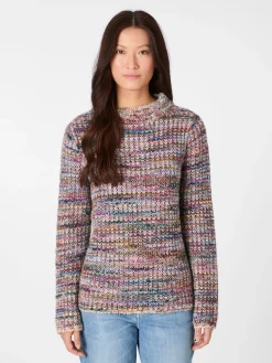 Alma ＆ Lovis Damen-Wendepullover meliert Multicolor Outlet