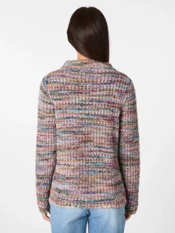 Alma ＆ Lovis Damen-Wendepullover meliert Multicolor Outlet