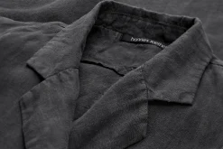 Hannes Roether Damen-Wickelblazer kurz Anthrazit Hot