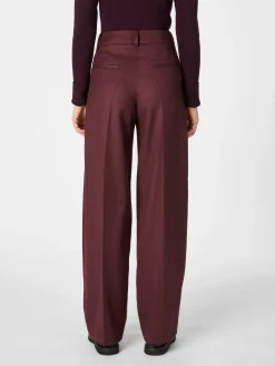 LANIUS Damen-Wollhose Bordeaux Sale