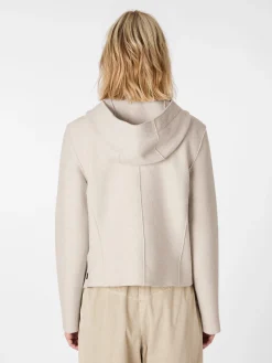 Oska Damen-Wolljacke Naturweiß Hot