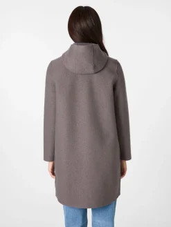 LangerChen Damen-Wollparka