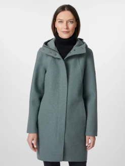 LangerChen Damen-Wollparka Outlet