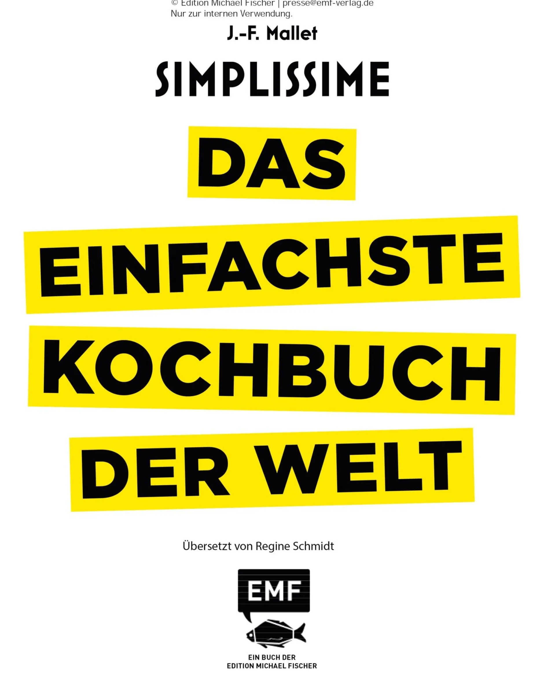 EMF Verlag Das einfachste Kochbuch der Welt Best