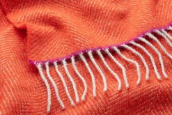 Decke Horizon Orange Hot