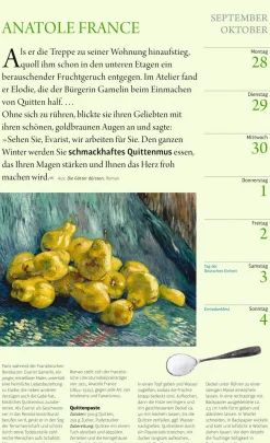 Athesia Kalenderverlag Der literarische Küchenkalender 2026 Clearance