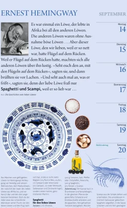 Athesia Kalenderverlag Der literarische Küchenkalender 2026 Clearance