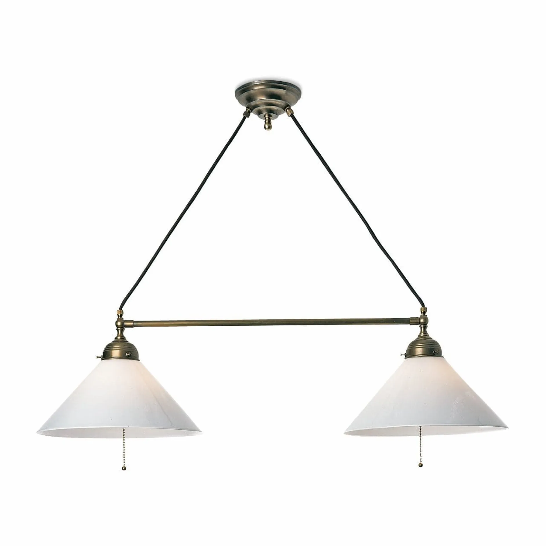 Berliner Messinglampen Doppeldeckenleuchte Messing Sale