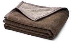 Brun de Vian-Tiran Doubleface-Decke Alpaka Hot