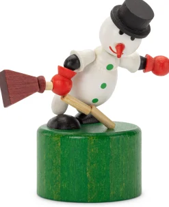 Detoa Albrechtice Drückfigur Schneemann Hot