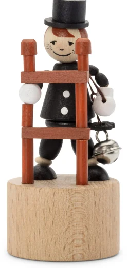 Detoa Albrechtice Drückfigur Schornsteinfeger