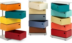 Dottus Trade Drehladen-Container Stahlblech 5-fach Polychrom Dario Sale