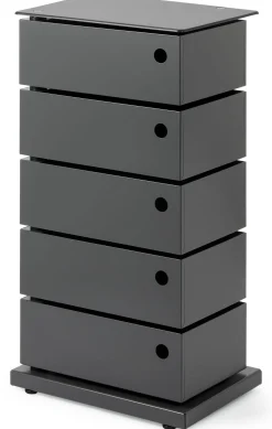 Dottus Trade Drehladen-Container Stahlblech 5-fach anthrazit Outlet