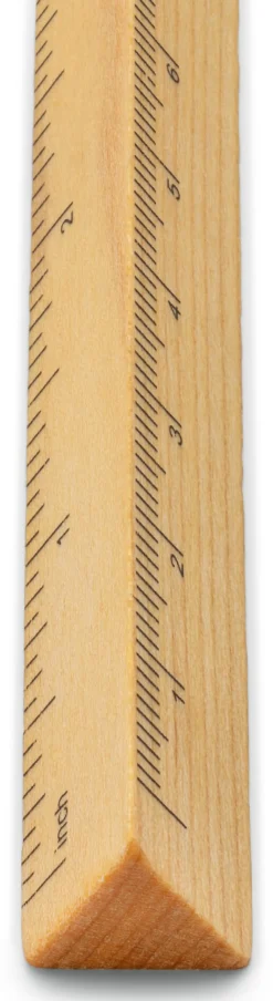 e + m Holzprodukte Dreikantlineal Ahornholz Sale