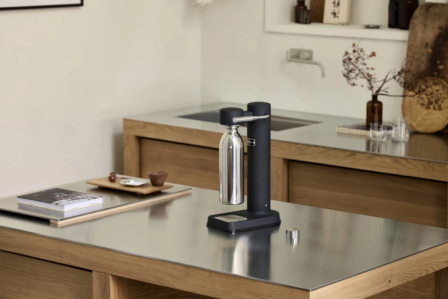 Aarke Edelstahlflasche zu Wassersprudler Carbonator 3