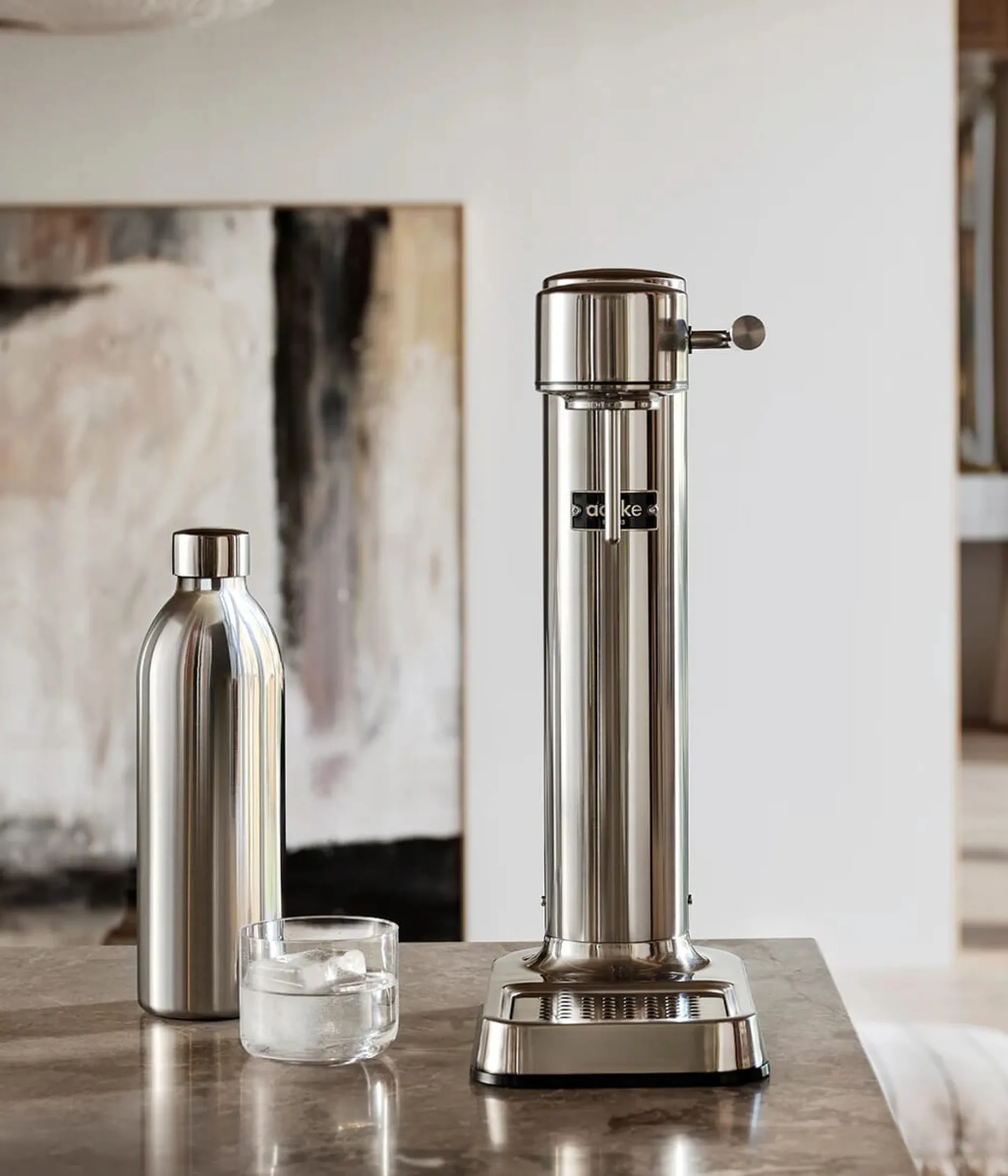Aarke Edelstahlflasche zu Wassersprudler Carbonator 3
