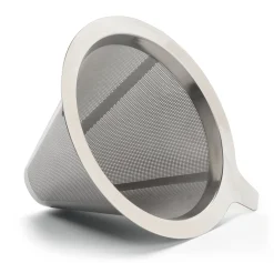 trendglas jena Edelstahl-Permanentfilter für Kaffeebereiter mit Dauerfilter Borosilikatglas Best