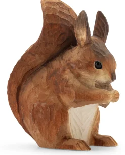 Wildlife Garden Eichhörnchen Lindenholz handgeschnitzt Best