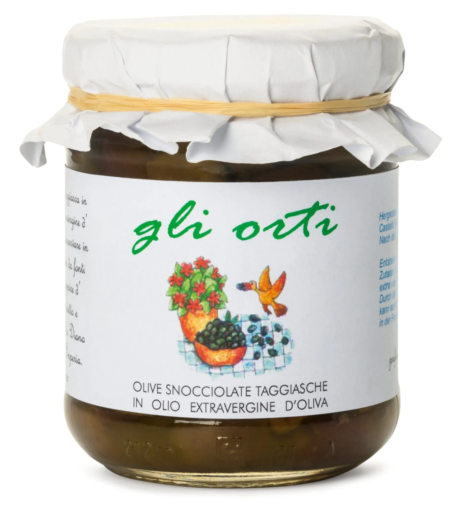 Gli Orti di Massimo Galleano Entsteinte Taggiasca-Oliven in Olivenöl Discount