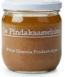 De Pindakaaswinkel Erdnussbutter mit weißer Schokolade Outlet