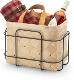 Verso Design Fahrradkorb Birkengeflecht Lastu Hot