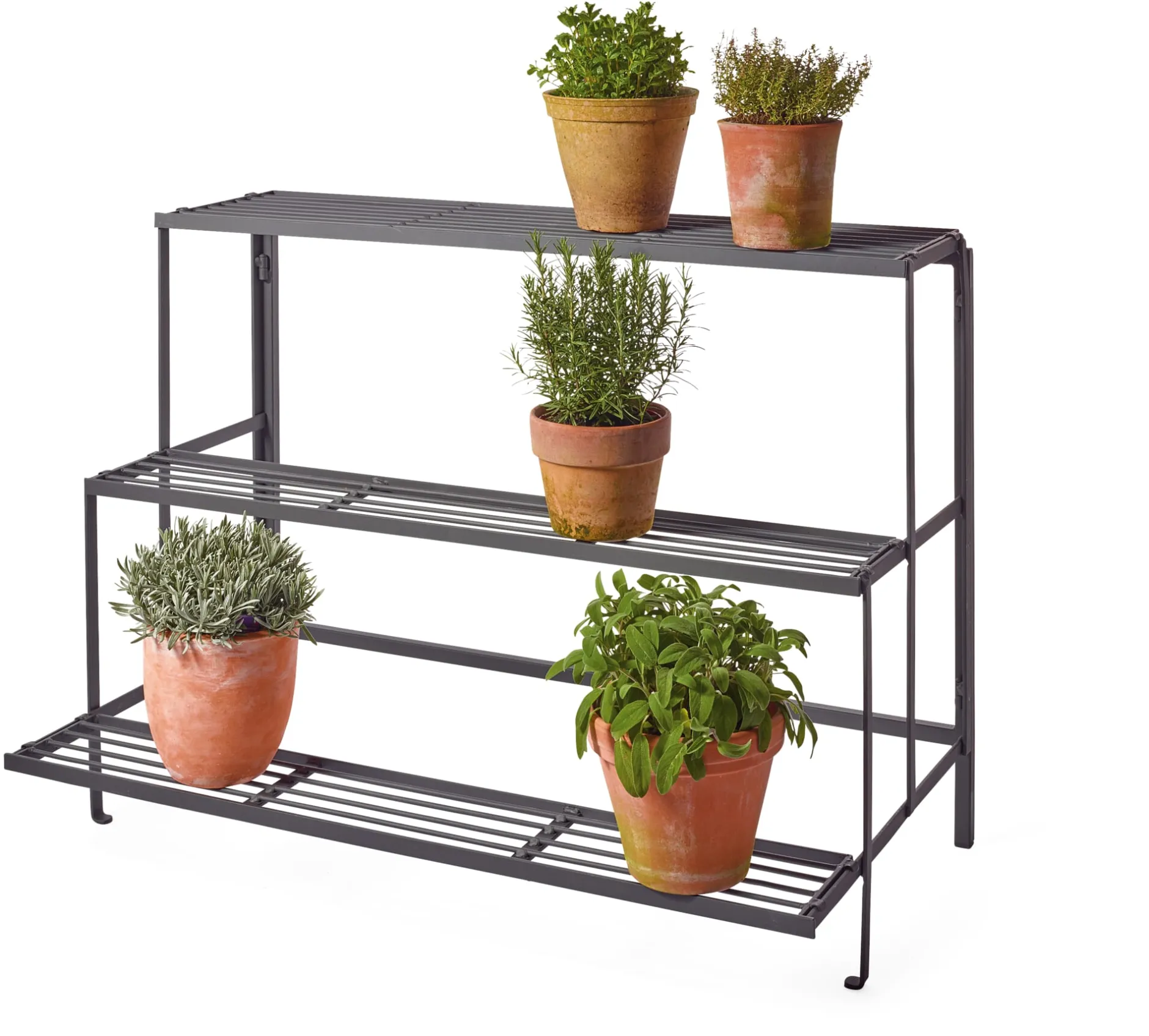 SIA Raunas Lauktehnika Faltbare Blumenbank Stahl